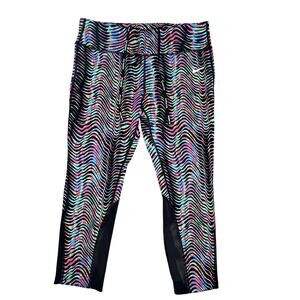 Nike Dri-FIT Kids XL Multicolored Cropped Yoga Pants